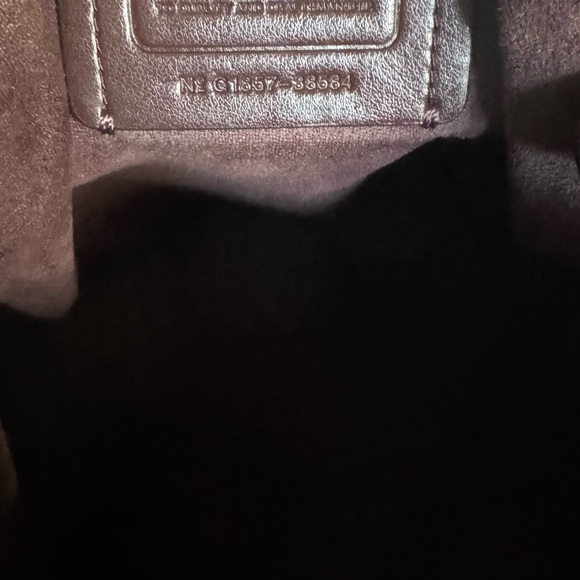 Bronze Leather Messenger Bag - Picture 3 of 9